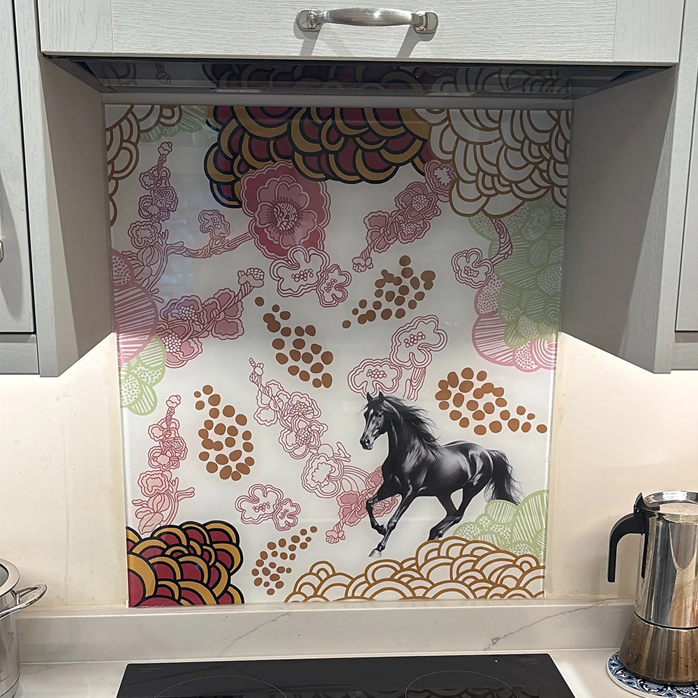 Printed Glass Splashback