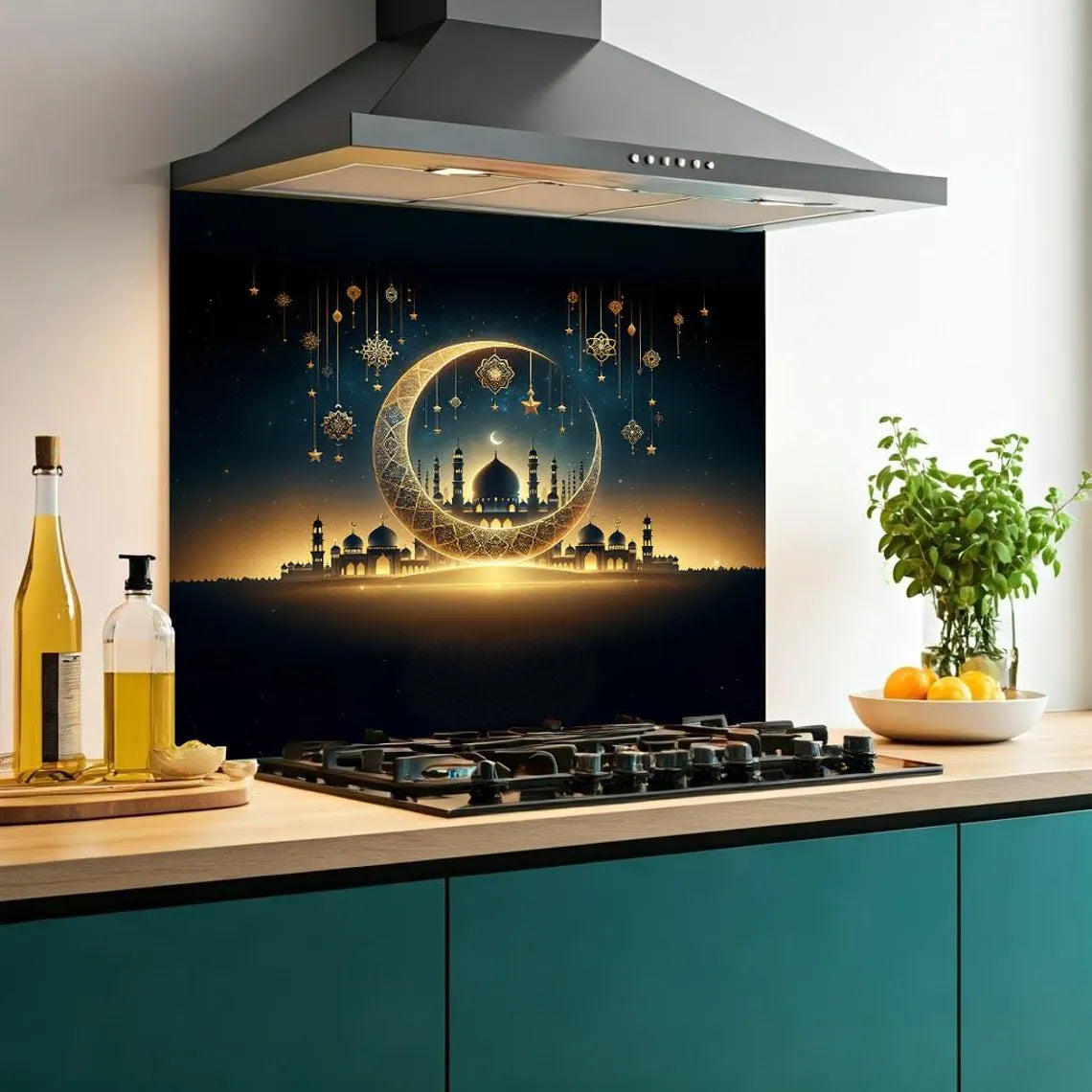Temple Glass Splashback