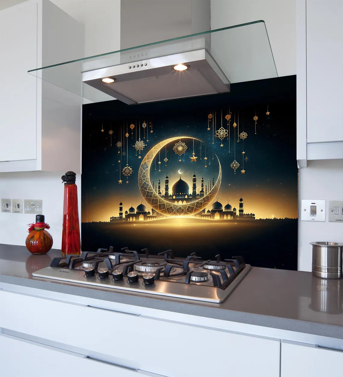 Temple Glass Splashback