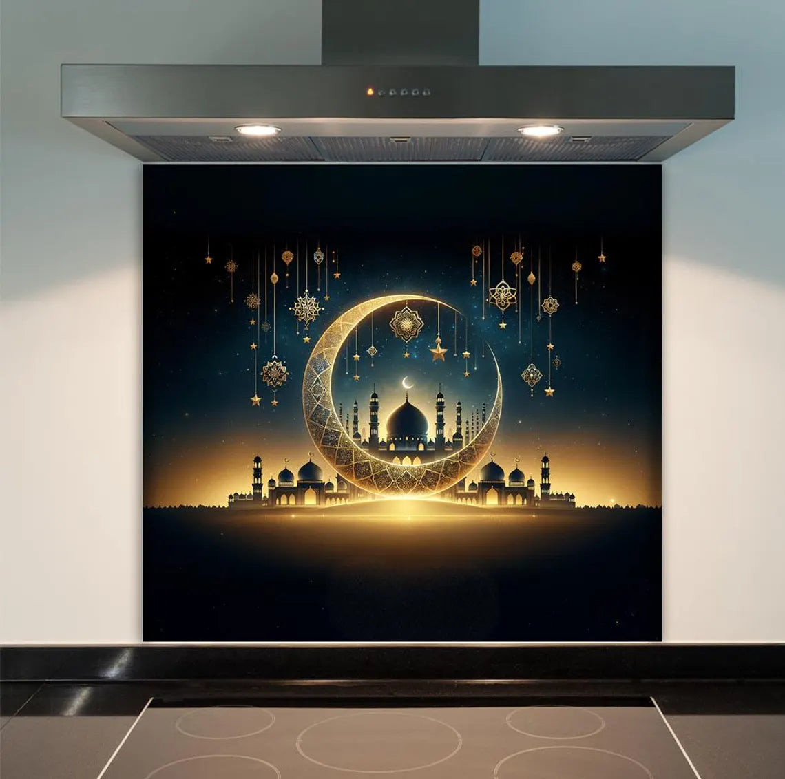 Temple Glass Splashback