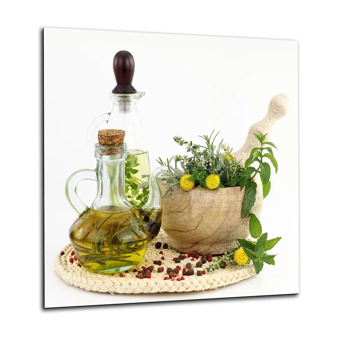 Wild Herbs Glass Splashback